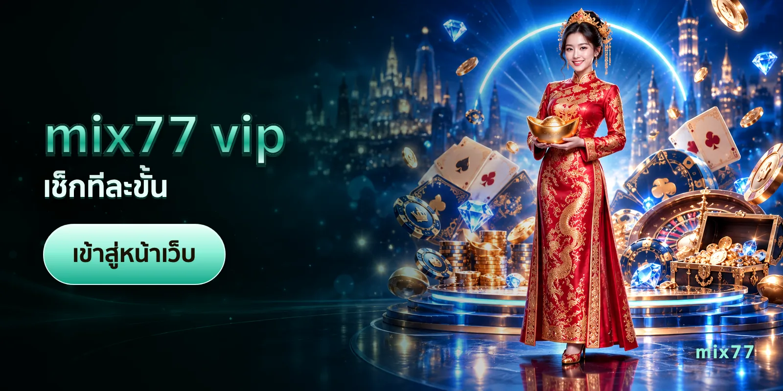 ภาพประกอบบทความ mix77 vip — เช็กทีละขั้น